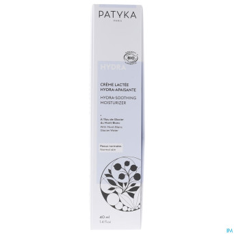Patyka creme lactee hydra-apaisante 40ml