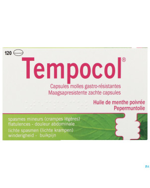 Tempocol gastroresist. caps molles 120 x 182mg