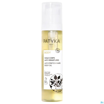 Patyka huile corps a/vergetures 100ml