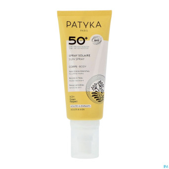 Patyka spray solaire corps ip50 100ml