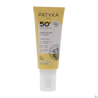Patyka spray solaire corps ip50 100ml