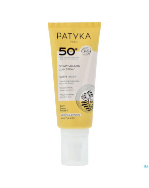 Patyka spray solaire corps ip50 100ml