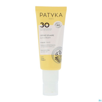 Patyka creme solaire visage ip30 40ml