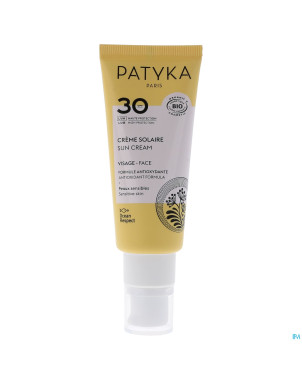 Patyka creme solaire visage ip30 40ml
