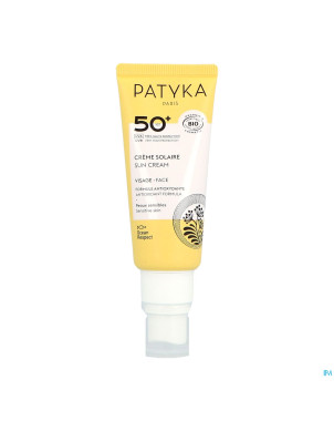 Patyka creme solaire visage ip50 40ml