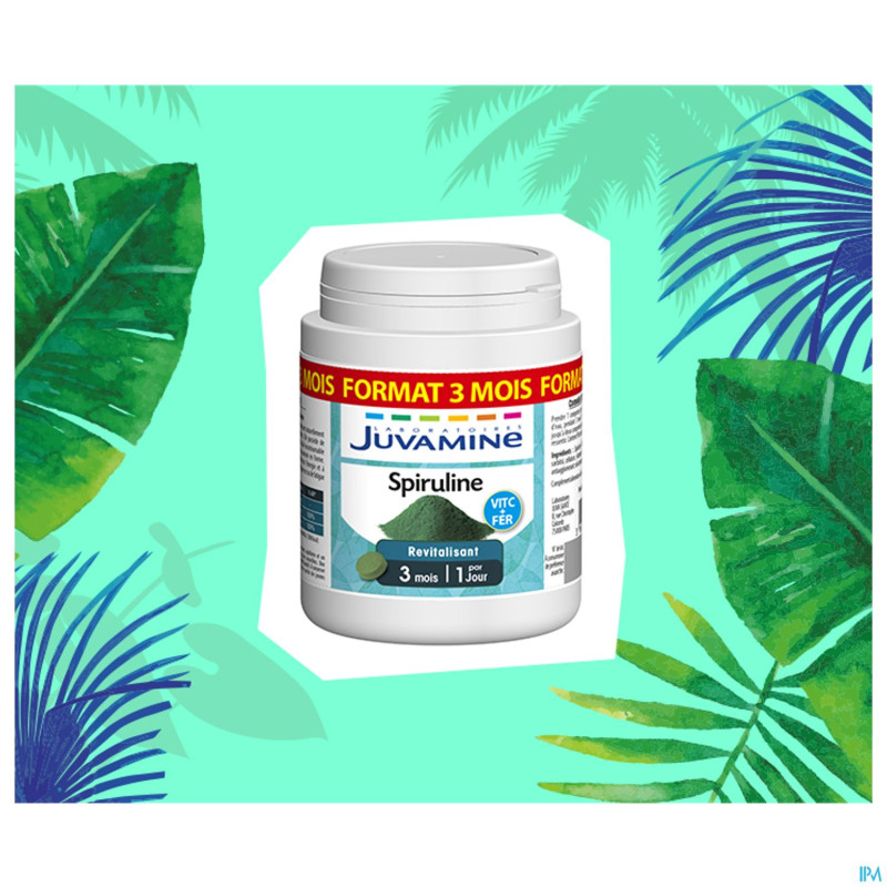Juvamine spiruline maxi pot comp 90