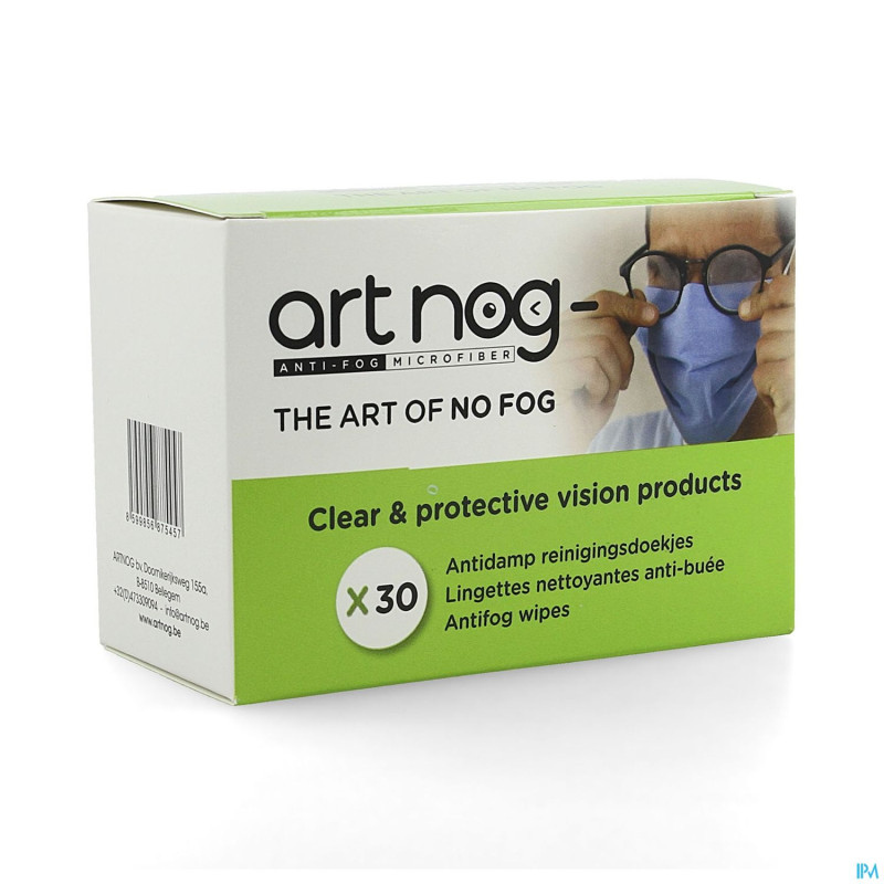 Artnog lingettes  a/buee 30