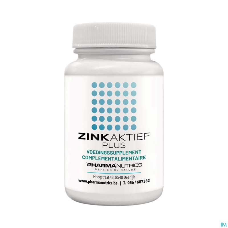 Zinc active plus comp 100    pharmanutrics