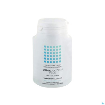 Zinc active plus comp 100    pharmanutrics
