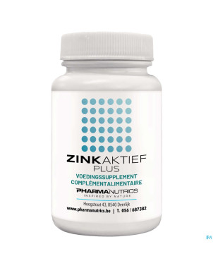 Zinc active plus comp 100    pharmanutrics