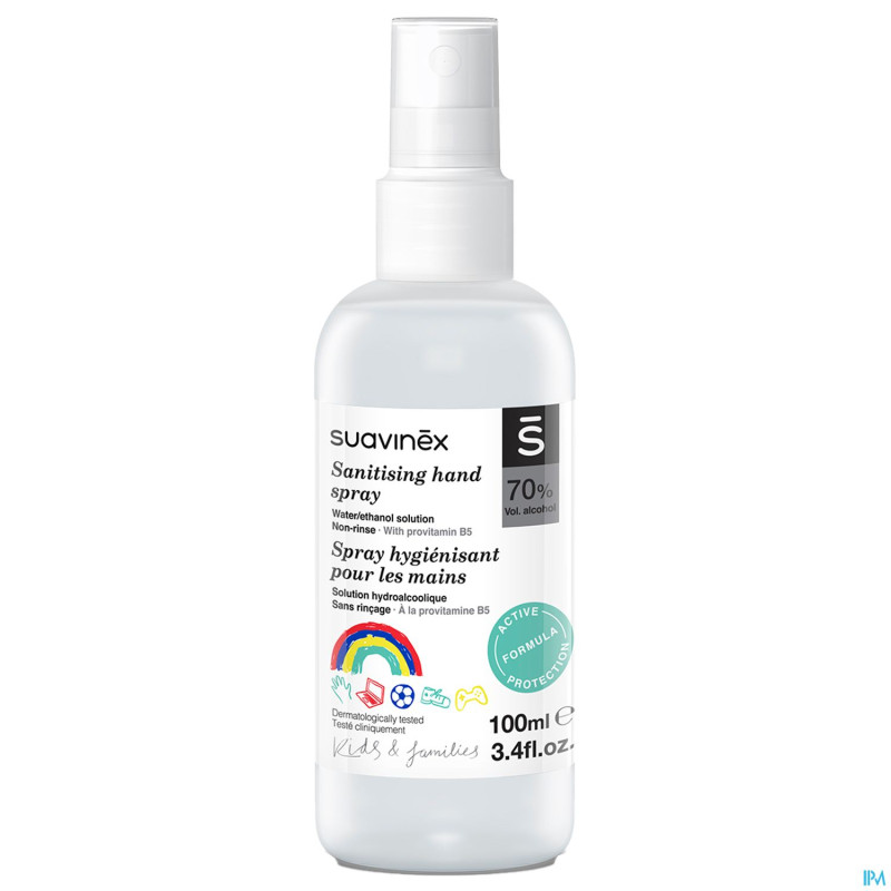 Suavinex cosmetics sanitizing hands spray 100ml