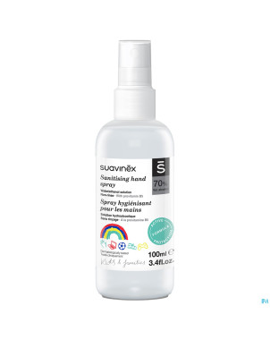 Suavinex cosmetics sanitizing hands spray 100ml