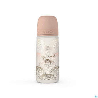 Suavinex spread joy bottle silic.l flow360ml haert