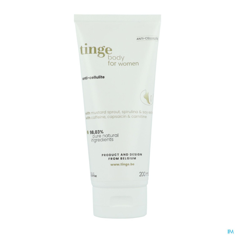 Tinge femmes a/cellulite creme    tube 200ml