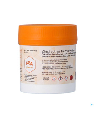 Zincsulfate heptahydrate    50g magis