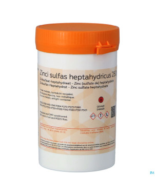 Zinc sulfate heptahydrate  250g magis