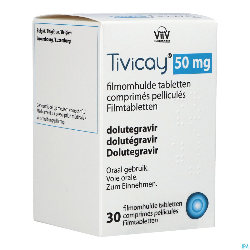 Tivicay 50mg abacus comp pell  30 fl