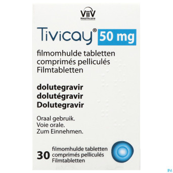 Tivicay 50mg abacus comp pell  30 fl