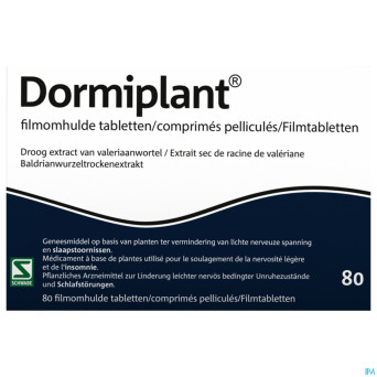 Dormiplant comp pell 80 x 500mg