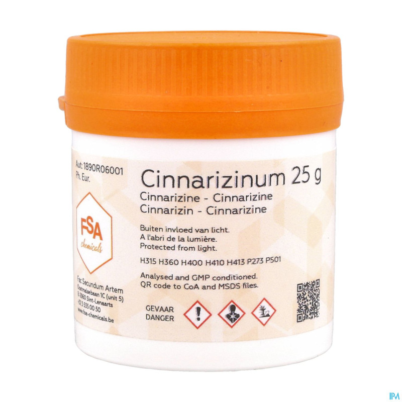 Cinnarizine 25g    magis