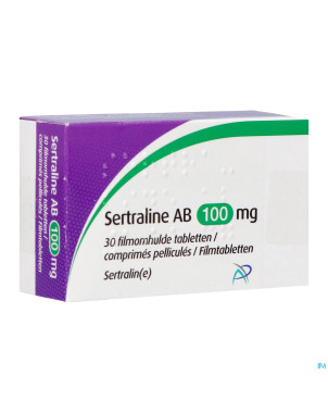 Sertraline ab 100mg comp pell  30