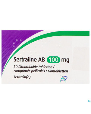 Sertraline ab 100mg comp pell  30