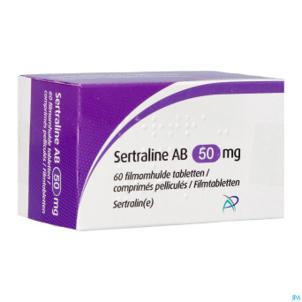Sertraline ab  50mg comp pell  60