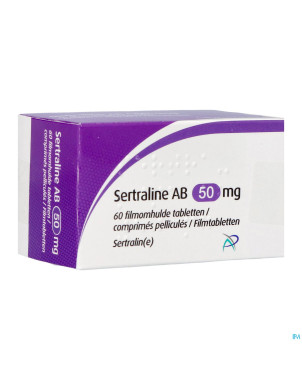 Sertraline ab  50mg comp pell  60