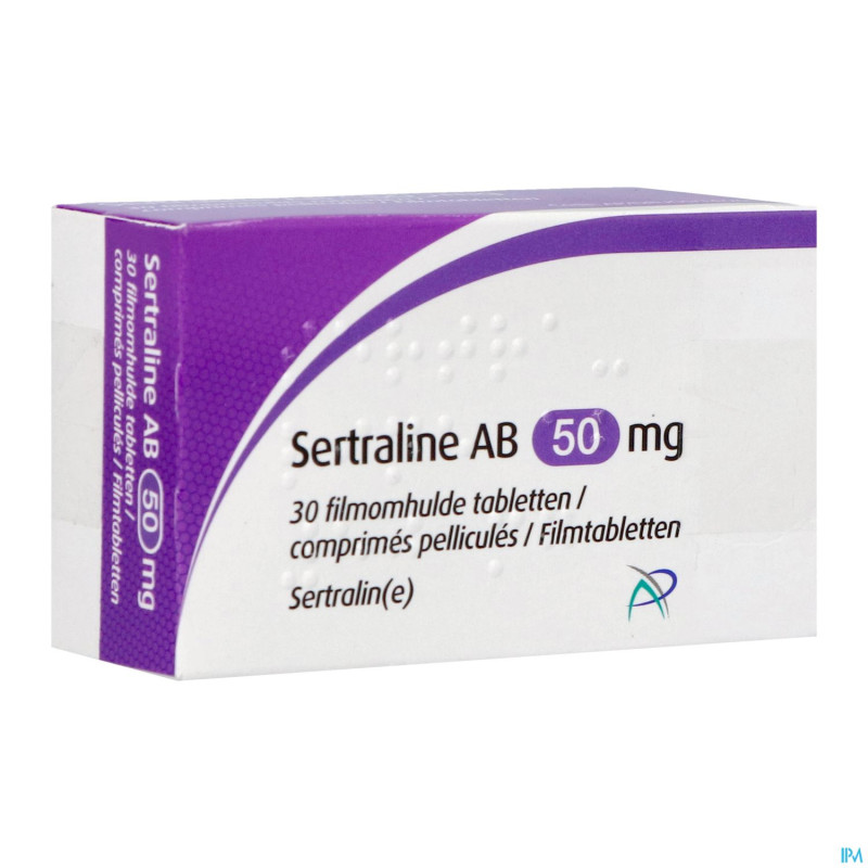Sertraline ab  50mg comp pell  30