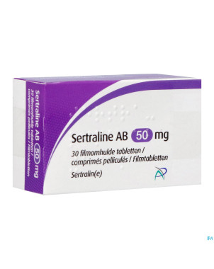 Sertraline ab  50mg comp pell  30
