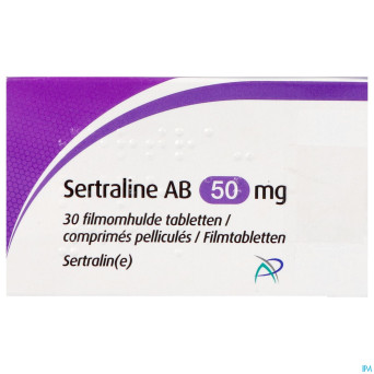 Sertraline ab  50mg comp pell  30