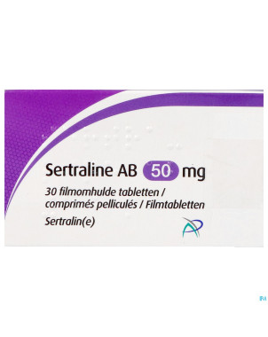 Sertraline ab  50mg comp pell  30