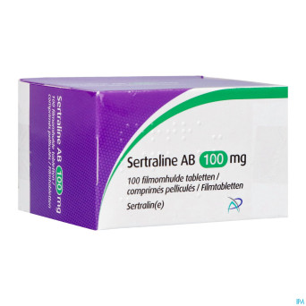 Sertraline ab 100mg comp pell 100