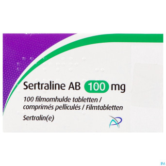 Sertraline ab 100mg comp pell 100