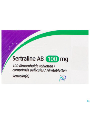 Sertraline ab 100mg comp pell 100