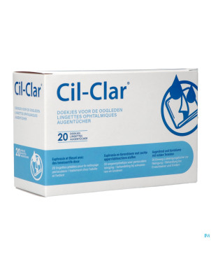 Cil-clar compresse paupieres 20