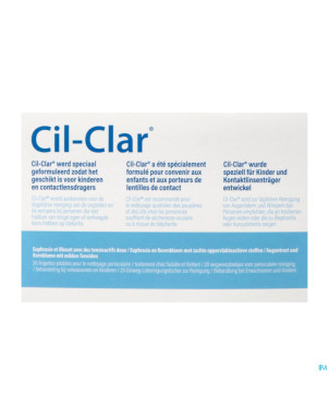 Cil-clar compresse paupieres 20