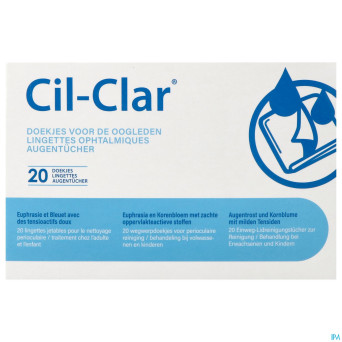 Cil-clar compresse paupieres 20