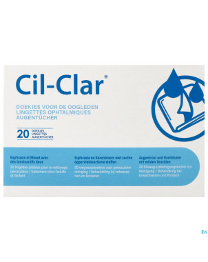 Cil-clar compresse paupieres 20