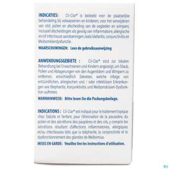 Cil-clar compresse paupieres 20