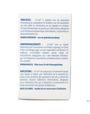 Cil-clar compresse paupieres 20