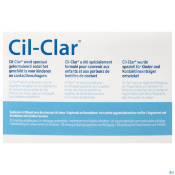 Cil-clar compresse paupieres 20