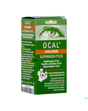 Ocal hyaluron euphrasia plus   10ml