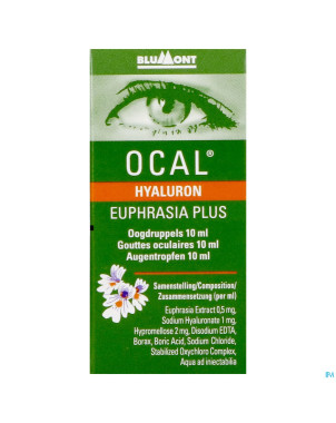 Ocal hyaluron euphrasia plus   10ml