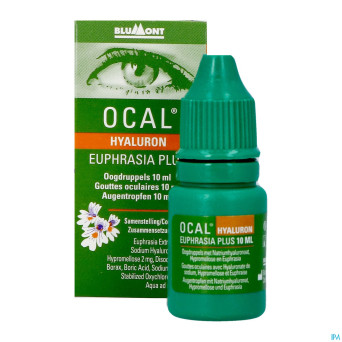 Ocal hyaluron euphrasia plus   10ml