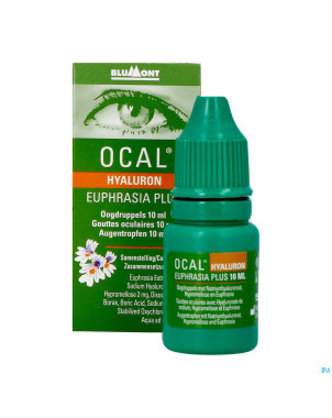 Ocal hyaluron euphrasia plus   10ml