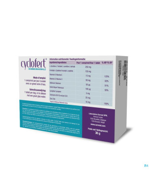 Cyclofert homme    comp 30