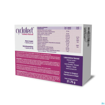 Cyclofert femme    caps 30