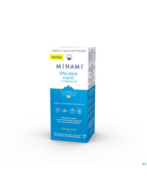 Minami epa+dha liquid + vit d3    fl 150ml