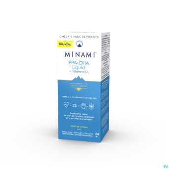 Minami epa+dha liquid + vit d3    fl 150ml